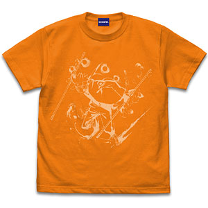 NARUTO-ナルト- 疾風伝 ナルト Tシャツ 墨絵Ver./ORANGE-S