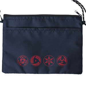 NARUTO-ナルト- 疾風伝 写輪眼 テントクロスサコッシュ/NAVY