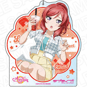 ラブライブ！　μ’ｓ　ミューズ　西木野真姫　デカキーホルダー μ's/ラブライブ! デカキーホルダー 西木野真姫 浴衣 ver