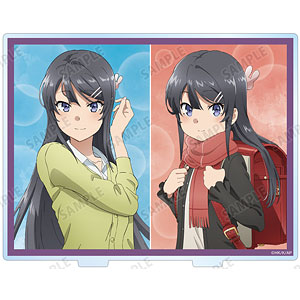 青春ブタ野郎はランドセルガールの夢を見ない 桜島麻衣＆ランドセルガール BIGアクリルスタンド