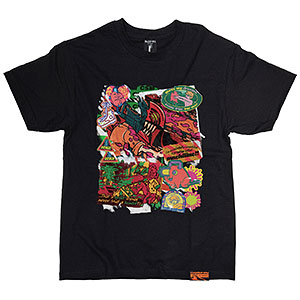 TVアニメ『チェンソーマン』ストリートアートTシャツ(デンジ) ブラック M