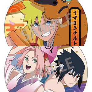 NARUTO-ナルト- 疾風伝 トレーディング和紙風缶バッジ/舞踊 9個入りBOX