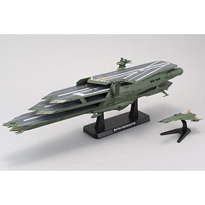 宇宙戦艦ヤマト2199 1/1000 大ガミラス帝国軍 ガイペロン級多層式航宙母艦〈シュデルグ〉 プラモデル（再販）[BANDAI  SPIRITS]《在庫切れ》