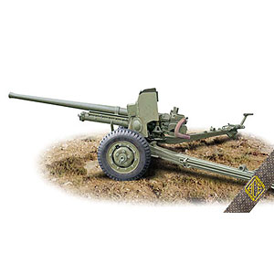 1/72 米・M1 57mm対戦車砲M2キャリッジ プラモデル