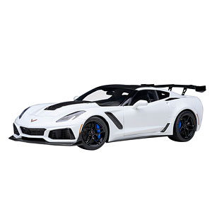 1/18 シボレー コルベット (C7) ZR1 (ホワイト)