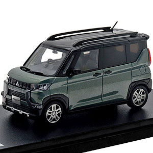 1/43 MITSUBISHI DELICA MINI T Premium (2023) アッシュグリーンメタリック/ブラックマイカ
