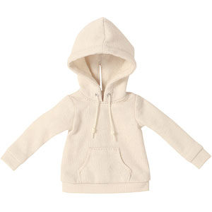 1/6 ピュアニーモ用 PNS くったりプルオーバーパーカー ミルク (ドール用)