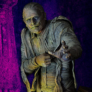 ミイラの墓場 1/8スケール ロン・チェイニー・ジュニア as ミイラ男 プラスチックモデルキット