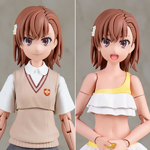 KADOKAWA PLASTIC MODEL SERIES 「とある科学の超電磁砲T」 御坂美琴 DX ver. プラモデル