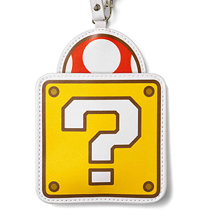 スーパーマリオ ICカードケース(スーパーキノコ)