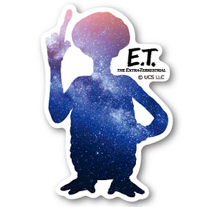 ET-005 ETダイカットミニステッカー ETシルエット