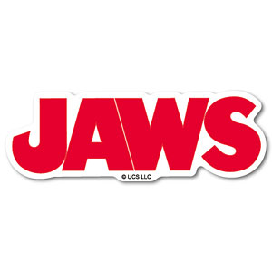 JWS-001 ジョーズ ダイカットミニステッカー ロゴ JAWS