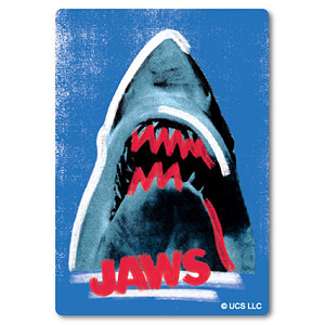 JWS-007 ジョーズ ダイカットミニステッカー JAWS グリーン
