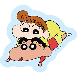 クレヨンしんちゃん ダイカットマウスパッド ひまとなかよし