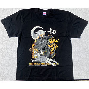 東宝怪獣Tシャツコレクション ゴジラー1.0 黒 L[地球防衛軍秘密