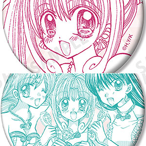 廃盤　ぴちぴちピッチ　梅雨　缶バッジ　グラフアート 可愛さてんこ盛り♪ TVアニメ『マーメイドメロディー ぴちぴち