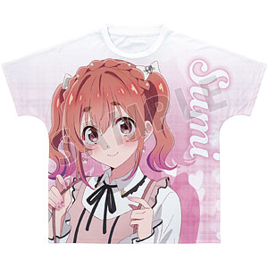 彼女、お借りします 描き下ろし 桜沢墨 ガーリーファッションver. フルグラフィックTシャツ ユニセックス S