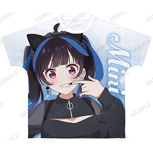 彼女、お借りします 描き下ろし 八重森みに ガーリーファッションver. フルグラフィックTシャツ ユニセックス S