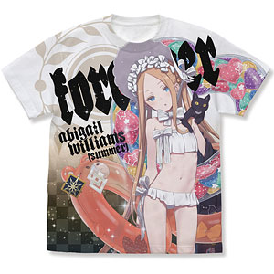 Fate/Grand Order フォーリナー/アビゲイル・ウィリアムズ〔夏〕 フルグラフィックTシャツ/WHITE-S