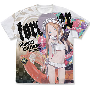 Fate/Grand Order フォーリナー/アビゲイル・ウィリアムズ〔夏〕 フルグラフィックTシャツ/WHITE-L