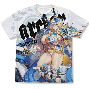 Fate/Grand Order アーチャー/妖精騎士バーゲスト フルグラフィックTシャツ/WHITE-L