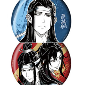 アニメ「魔道祖師」 藍忘機 成年Ver. 缶バッジ 7個セット[KAZE]《在庫