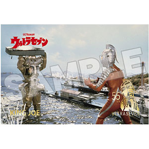 ミクラス　ソフビ　限定　ハガキ付き ウルトラセブン55th 飾れる色紙ハガキ ミクラス＆エレキング