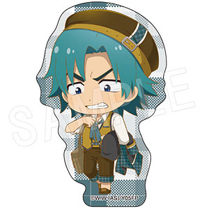 弱虫ペダル LIMIT BREAK ダイカットステッカー チェックスタイル ミニキャラver. 銅橋正清