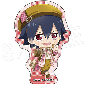 弱虫ペダル LIMIT BREAK ダイカットステッカー チェックスタイル ミニキャラver. 新開悠人