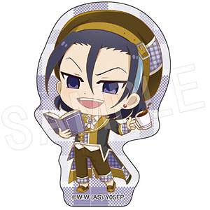 弱虫ペダル LIMIT BREAK ダイカットステッカー チェックスタイル ミニキャラver. 東堂尽八