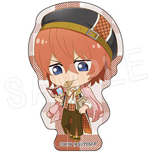 弱虫ペダル LIMIT BREAK ダイカットステッカー チェックスタイル ミニキャラver. 新開隼人
