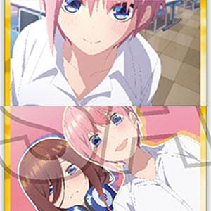 五等分の花嫁∽ トレーディングホロステッカー 三玖BOX 10パック