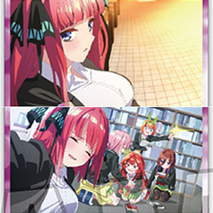 贅沢品 五等分の花嫁∽ トレーディングホロステッカー 10パック 三玖BOX ホビー