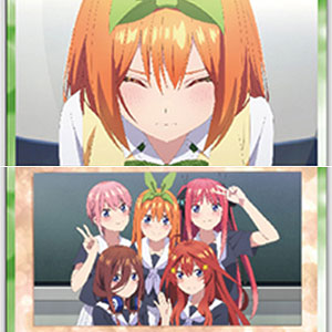 五等分の花嫁∽ トレーディングホロステッカー 三玖BOX 10パック
