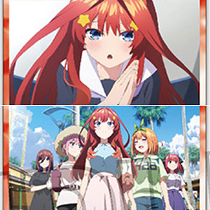 五等分の花嫁∽ トレーディングホロステッカー 二乃BOX 10パック