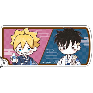 スライド式小物ケース「NARUTO＆BORUTO」04/ボルト＆カワキ 温泉ver.(グラフアートイラスト)