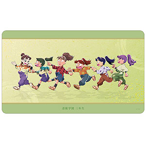 忍たま乱太郎 描き下ろし 三年生集合 みんなで歩むの段ver. マルチデスクマット