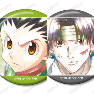 ヒソカの玩具箱 缶バッジ フェイタン HUNTER×HUNTER ヒソカの玩具箱シリーズ 缶バッジ フェイタン