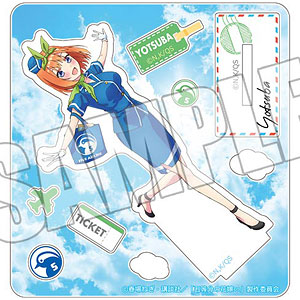 TVスペシャルアニメ「五等分の花嫁∽」 カスタムアクリルスタンド〈FIVE Memories FIVE AIRLINE 四葉〉