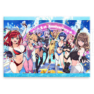 【限定販売】ドルフィンウェーブ キャンバスアート 1周年記念イラスト
