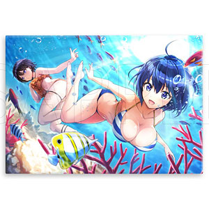 【限定販売】ドルフィンウェーブ キャンバスアート ワダツミサンゴ礁