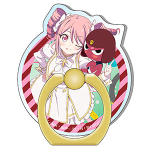邪神ちゃんドロップキック× ケロロ軍曹 スマホリング ぴの＆ギロロ