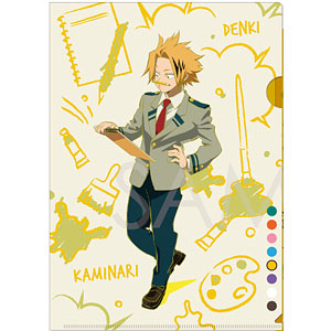 僕のヒーローアカデミア クリアファイル-Color2- E.上鳴電気