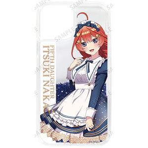 五等分の花嫁∽ 描き下ろし 中野五月 星空メイドver. グリッターiPhoneケース(14 Plus)