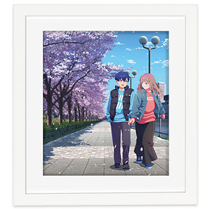 グリッドマン ユニバース_描き下ろし額装高精細アート(裕太&六花/桜デート) | 公式グッズ・公式ライセンス商品専門サイト |  colleize（コレイズ） | 公式グッズ・公式ライセンス商品専門サイト | colleize（コレイズ）