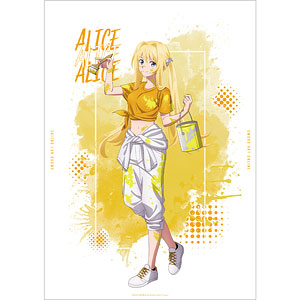 ソードアート・オンライン 描き下ろし アリス ペイントスタイルver. A3マット加工ポスター
