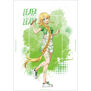 ソードアート・オンライン 描き下ろし リーファ ペイントスタイルver. A3マット加工ポスター