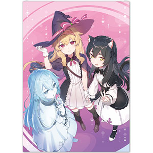 リトルウィッチノベタ B2タペストリー ノベタ・ノノタ・黒猫ちゃん
