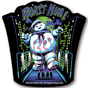 GSB-007 ゴーストバスターズ ダイカットステッカー ROAST HIM！