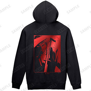 SAMURAI DEEPER KYO 狂 箔プリントジップパーカー ver.A レディース XXL